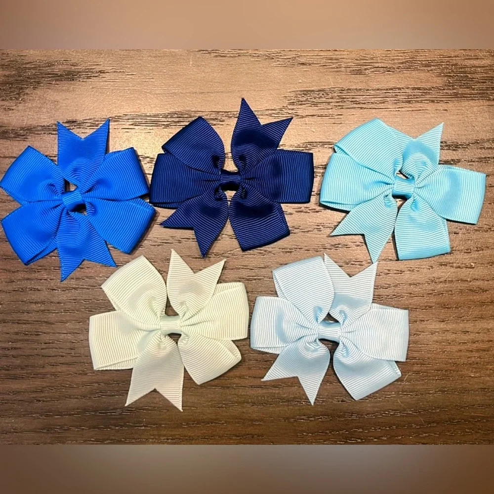 Girls Boutique Hair Bows with Alligator Clip x 19 Colors